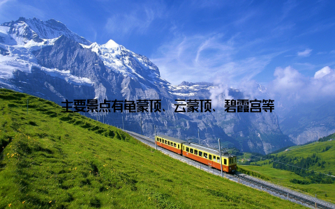 主要景点有龟蒙顶、云蒙顶、碧霞宫等